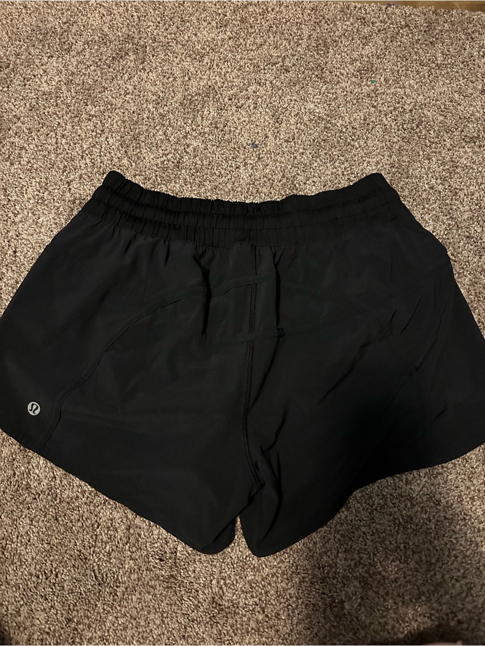 Lululemon Black Women's Athletic Shorts - Picture 2 of 3